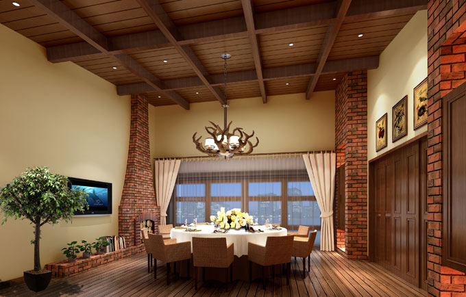 常總潼南會(huì)所效果圖